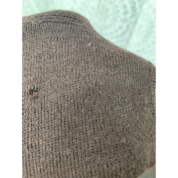 Eileen Fisher Womens Brown Wool Sleeveless Top M/L READ - Picture 11 of 11